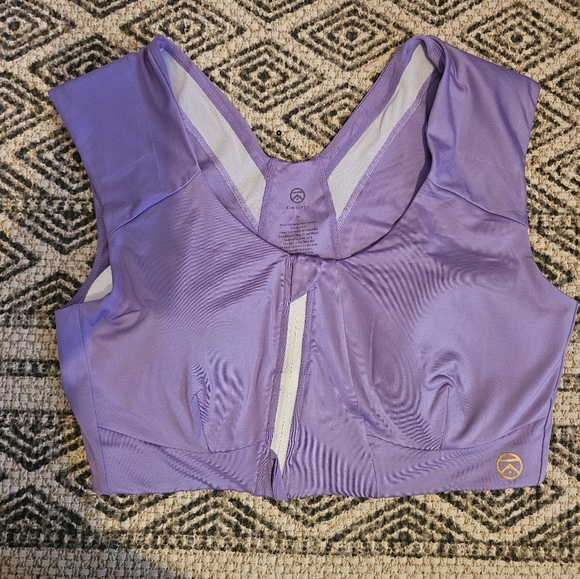 Kinflyte Other - Kinflyte Freedom II Zip Bra Echo Jersey Violet Size XL